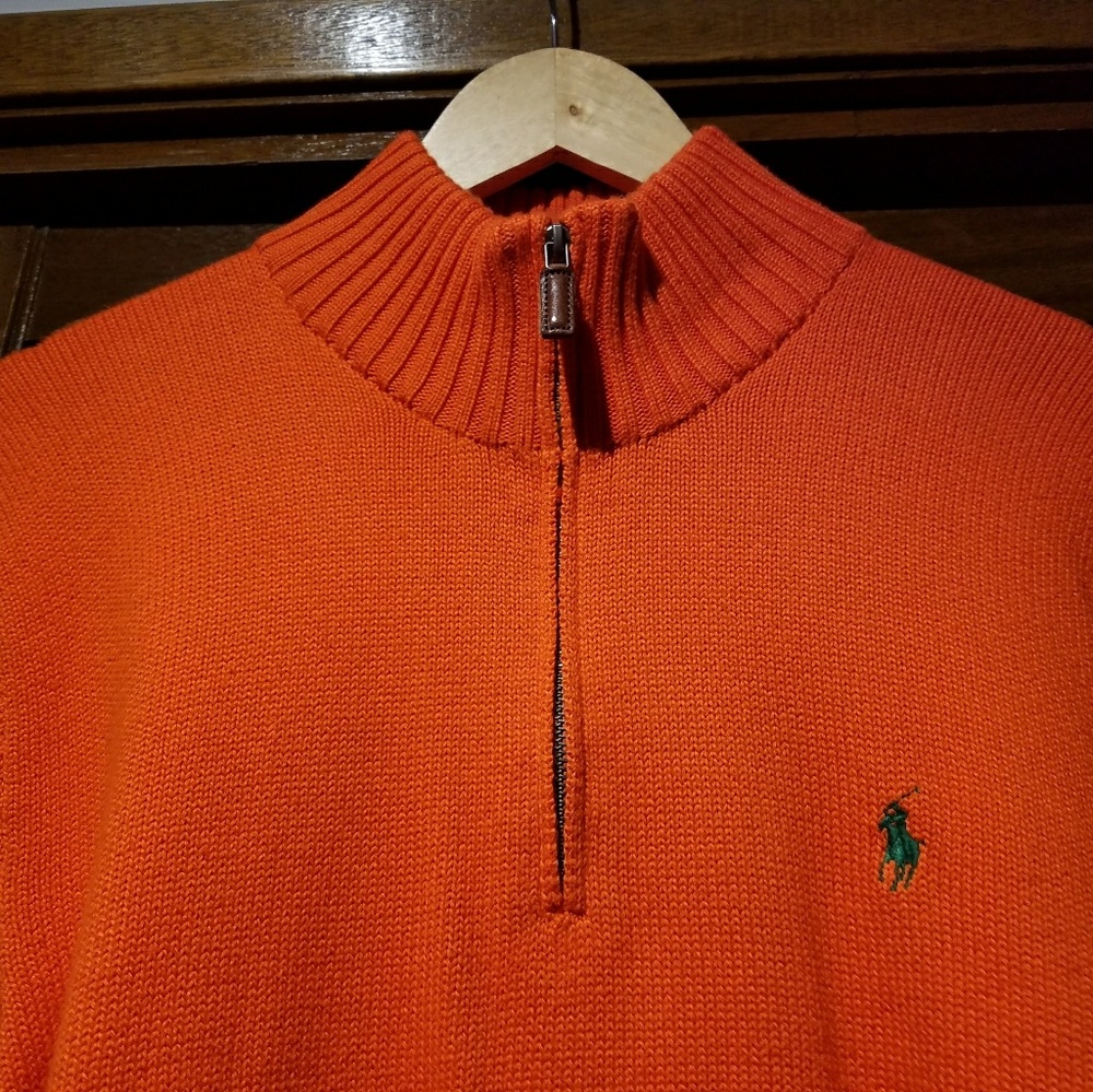 Polo 1/4 Zip Sweater - Picture 2 of 7